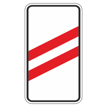 Дорожный знак 1.4.2 «Приближение к железнодорожному переезду» (металл 0,8 мм, I типоразмер: 300х600 мм, С/О пленка: тип Б высокоинтенсивная)